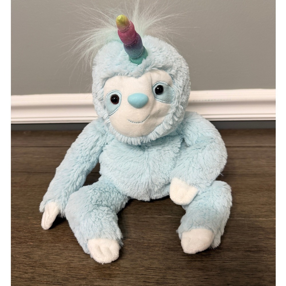 Gund Dazzle‎ Blue Slothicorn Plush